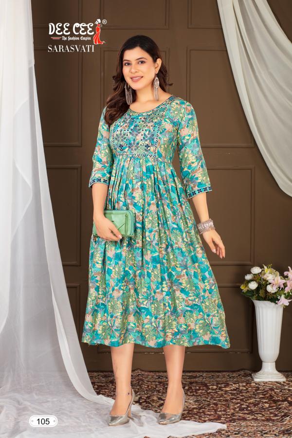 Deecee Saraswati Modal Printed Kurti Collection